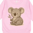 thumbnail image 3 of Inktastic Adorable Koala Bear Illustration for Kids Toddler Sweatshirt, 3 of 4