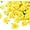 Yellow, variant on Naler 50 Pcs Yellow Stemless Roses Artificial Flowers Bulk,1.6" Small Silk Fake Rose Head for Decoration,Crafts,Wedding Party Home Decor