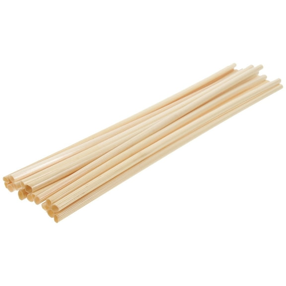 FRCOLOR Natural Wheatstraw Straws for Drinking Beige Color Multipurpose Festival Catering Activities 100pcs