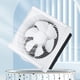 thumbnail image 2 of Ventiladores de ventana con escape Ventilador de escape de ventana de baño de 8 pulgadas, Ventilador de ventana de ático vertical Doble dirección Fuerte, 2 of 5