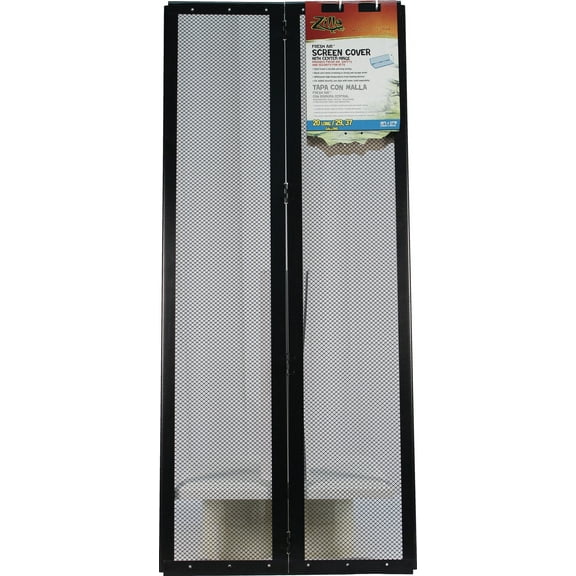 Zilla Fresh Air Screen Cover with Center Hinge 30" x 12"