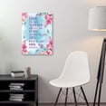 thumbnail image 4 of Love The Lord Your Lord With All Your Heart Matthew 22:38 Canvas Wall Art,Bible Verse Scripture Canvas Painting Prints for Christian Home Bedroom Office Church Religious Wall Decor, 4 of 6