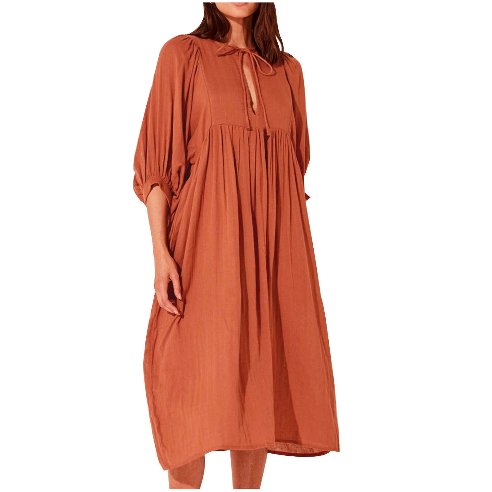 Viikei Long Sleeve Dresses for Women Plus Size Summer Dresses 2023