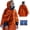 2, variant on 4 Pack Emergency Mylar Blanket Poncho | Waterproof Rain Ponchos | Reusable Packable Poncho | Survival Blanket Poncho for Outdoor Camping & Hiking, Rescue, Car Emergency Kit, Shelter/Tent Cover
