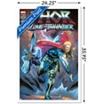 thumbnail image 3 of Marvel Thor: Love and Thunder - Thor Comic Wall Poster, 22.375" x 34" Framed, 3 of 6