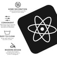 thumbnail image 4 of Retro Atomic Atom Symbol Coaster Anti Scalding Absorbent Cup Coasters, for Dining Room, Kitchen, Office 6 Pcs, 4 of 8