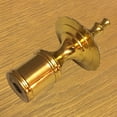 thumbnail image 2 of Royal Designs, Inc. Umbrella Lamp Finial for Lamp Shade, F-101PB, Polished Brass, Single, 2 of 5