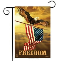 Briarwood Lane Freedom Eagle Patriotic Garden Flag