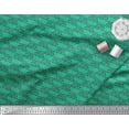 thumbnail image 2 of Soimoi Georgette Viscose Fabric Cross Sign & Triangle Geometric Decor Fabric Printed Yard 42 Inch Wide, 2 of 3