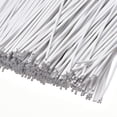 thumbnail image 4 of Metallic Twist Ties 100mm x 1mm Plastic White Cable Cord Ties 500pcs, 4 of 4