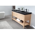 thumbnail image 3 of Bibury 60" Whitewash Oak Freestanding Bathroom Vanity, 3 of 4