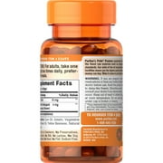 Puritans Pride Zeaxanthin 4mg with Lutein 10mg Softgels, 60 Count