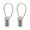 Color:grey, variant on 2pack Secure 4 Digit Combination Cable Lock Zinc Alloys Password Lock for Luggage Backpacks Gym Lockers Travel Gear
