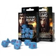 thumbnail image 1 of Q-workshop QWOSCLR2D dés Classiques Runic, Bleu & Rouge - Ensemble de 7, 1 of 1