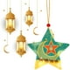 thumbnail image 4 of Cortina Decorativa Cadena LED Light Star Forma Batería para en Casa Ramadán Fiesta Bodas Navidad Rojo, 4 of 9