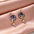 thumbnail image 4 of KDSJSXW 2024 New Easter Women's Earrings Hummingbird Exaggerated Retro Fashion Winged Bird Earrings Earrings Versatile Earrings Fashion Special Earrings Earrings (Navy Blue,One Size), 4 of 6