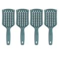thumbnail image 2 of Cepillo de secado, cepillo para el cabello de 4 piezas, cepillo para peinar estilista, cepillo para desenredar, resultados impresionantes, 2 of 9