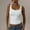 White, variant on Women's Lace Trim Ribbed Tank Tops, Sexy Square Neck Wide Strap Camisole with Bow, Slim Fit Soft Y2K Going Out Cami Tops Beach Vacation Wear, Black L