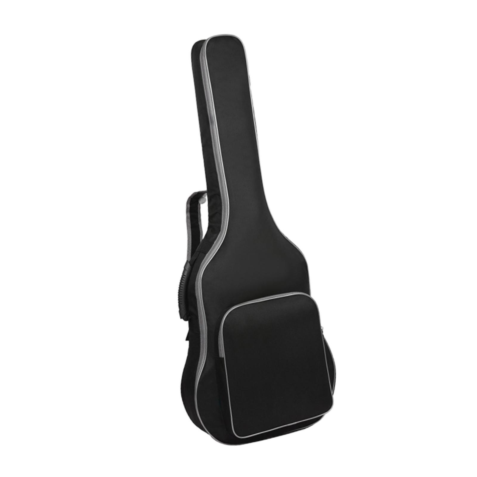 Acoustic Guitar Case Gig Bag Guitar Bag Padded Soft Protection Waterproof Material for 41 Inch Guitar Backpack