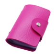 thumbnail image 1 of PENGX Porte-Cartes en Faux Cuir Mode Couleur Unie avec Bouton, 1 of 7