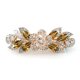thumbnail image 2 of 4 Uds. De gemas brillantes de lujo con purpurina, cristal decorativo coreano, flor de diamantes de imitación, pasadores franceses de Metal fuerte a presión, 2 of 5