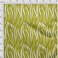 thumbnail image 3 of oneOone Cotton Cambric Lime Green Fabric Skins Animal Sewing Material Print Fabric By The Yard 56 Inch Wide, 3 of 4