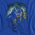 thumbnail image 2 of Batman Bat Cave Women's T Shirt, Royal, Small, 2 of 6