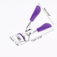 thumbnail image 2 of Unique Bargains 1 Pc Women Flat Handle Eyelash Curler for Business Travel Light Carbon Steel PS Purple, 2 of 4