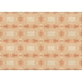 thumbnail image 1 of Ahgly Company Machine Washable Indoor Rectangle Transitional Brown Gold Area Rugs, 6' x 9', 1 of 7