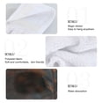 thumbnail image 5 of 2pcs Kitchen Hanging Towels Bathroom Hanging Towels Velcro Soft Hand Towel Absorbent Tie Towels for Kitchen Toilet Tea Bar Washcloth Decor A Pink Daisy Flower, 5 of 7