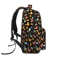 thumbnail image 3 of Fotbe Flowe Rooster Pattern Casual Backpack for School, Travel, and Outdoor Activities - Durable, Lightweight, and Comfortable, 3 of 5