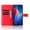 Red, variant on Wallet Case for TCL K70 SE 4G with Card Holder, PU Leather Flip Phone Case with Kickstand Magnetic Closure Wrist Strap Red