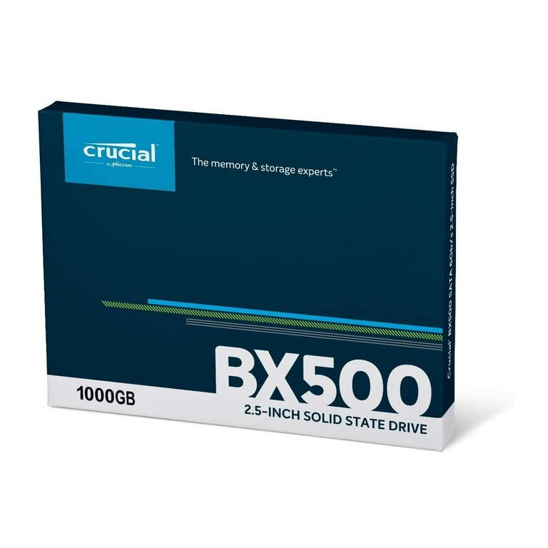 Crucial BX500 1TB SSD, 2.5