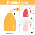thumbnail image 2 of 3pcs pull-out key pack - yellow+pink+red, 2 of 8