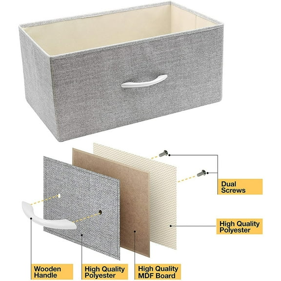 GGI International Modern Fabric and Metal 9-cubby Storage Tower White