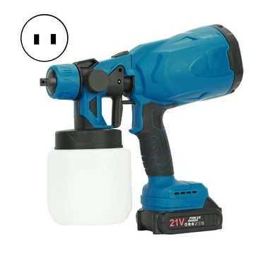 Paint Sprayer 1000W High Power Electric Spray Paint Gun With Adjustable Spray Width Knob 4 Nozzles And 3 Patterns Easy To Clean For Furniture Home Interior House Painting Red
