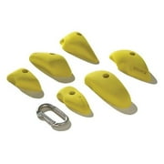 Nicros Pinches Accents Handholds - Yellow