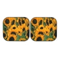 thumbnail image 7 of Xecao Sunflowers 7 for Foldable Car Sun Shades (2-Pack) offer sun protection with an easy-fold design for convenient windshield shading., 7 of 7