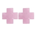 thumbnail image 1 of kurtrusly 1 Paire Cache-Tétons Anti-Protrusion Ensemble Protecteur de Poitrine Fournitures de Coiffure Auto-Adhésif Forme Croisée Design Pratique Croix Rose, 1 of 5