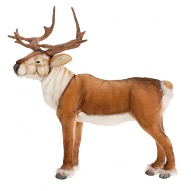 large reindeer soft toy