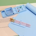 thumbnail image 4 of 1 Set Painting Mat Washable DIY Silicone Students Craft Drawing Pad with Folding Water Cup for School, 4 of 12