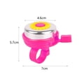 thumbnail image 3 of S SERENABLE Sonnette de Vélo pour Enfants, Sonnette de Guidon pour Vélo, Vélo de Route, Extérieur, Rouge Rose, 3 of 9