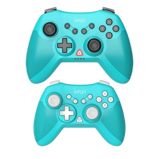 Ipega Game Controller Parent Child Edition Wireless Vibrating Six Gamepad Replacement For N S Console P3 Android Pc Win7 8 10 Blue Walmart Com Walmart Com