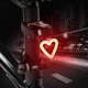 thumbnail image 4 of USB Charging LED Tail Light Waterproof Rear Lamp Red for MTB Bicycle Mountain Bike Heart, 4 of 4