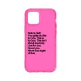 thumbnail image 4 of Neon Pink Slogan Graphic Phone Case Compatible With iPhone15/15Plus/15Pro/15Promax, 4 of 5