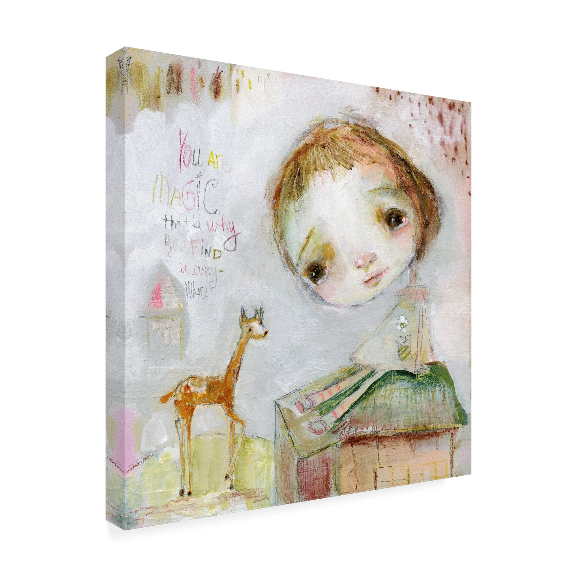 Trademark Fine Art 'Magic Everywhere' Canvas Art by Mindy Lacefield