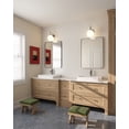 thumbnail image 4 of DeerValley 23.82" L x 18.9" W x 6.69" H White Rectangular Vitreous China Drop-in Bathroom Sink with Overflow DV-1DS0121, 4 of 10