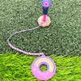 thumbnail image 5 of Hyasfey Golf Tee Holder Plastic Anti Lost Golf Tee Hanger Cartoon Donut Golf Tee Ring with Strap Golf Accessories for Men Women Golfer Gifts, 5 of 6