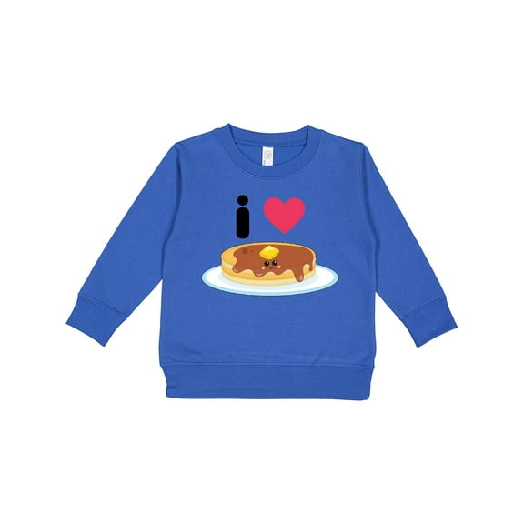 Inktastic I Love Pancakes Toddler Sweatshirt