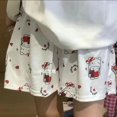 thumbnail image 5 of Sanrio Hello Kitty Flannel Pajamas Black WomenS Warm Woolen Cartoon Casual Home Pants In Autumn Winter Fashion Trousers Gifts, 5 of 22